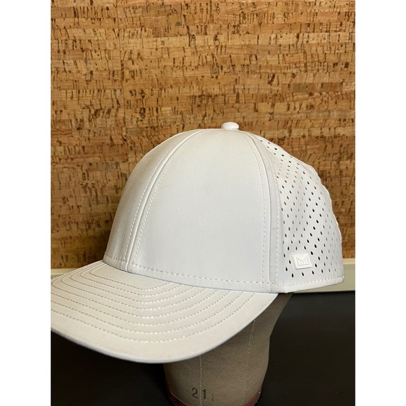 Melin A Game Hydro Baseball Cap White Perforated‎ Snapback Athletic